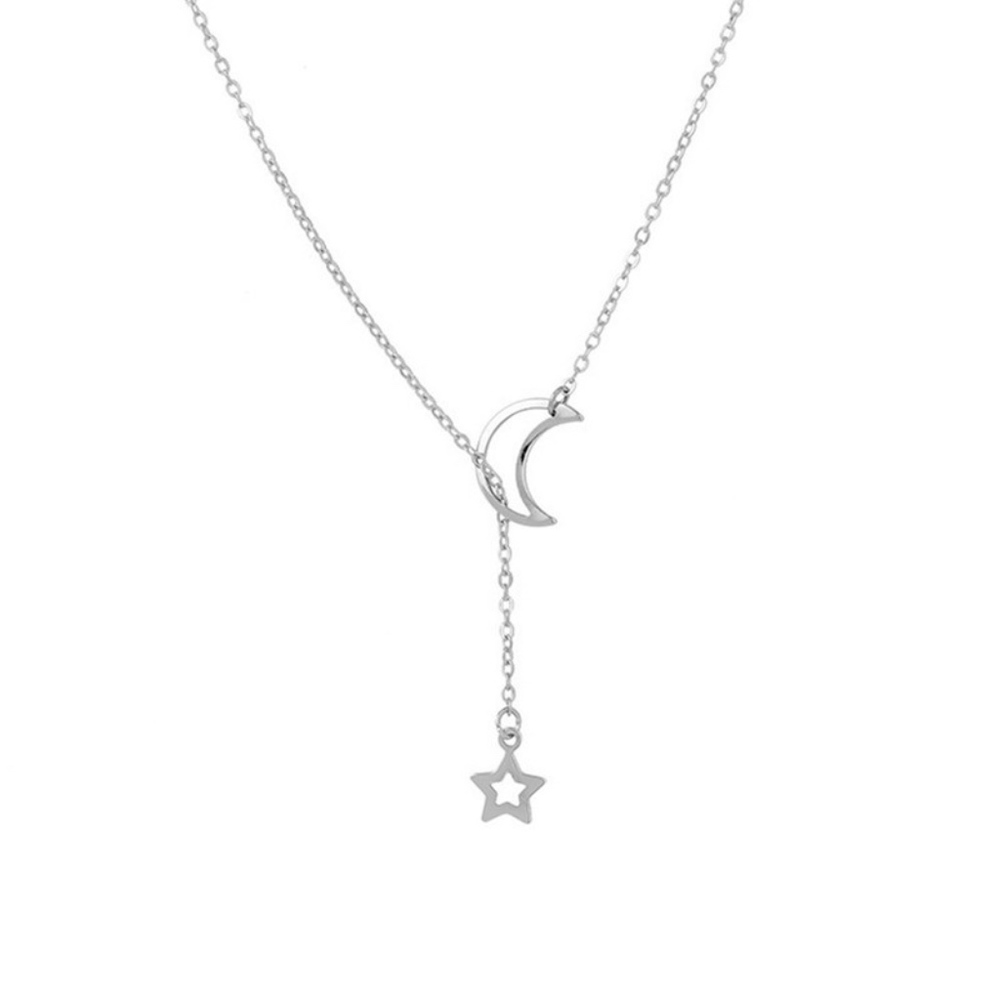 LAST - Moon & Star Necklace - Picture 2 of 5
